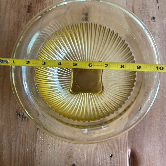 Vintage Federal Glass Amber/ Yellow Bowl - Picture 7 of 10